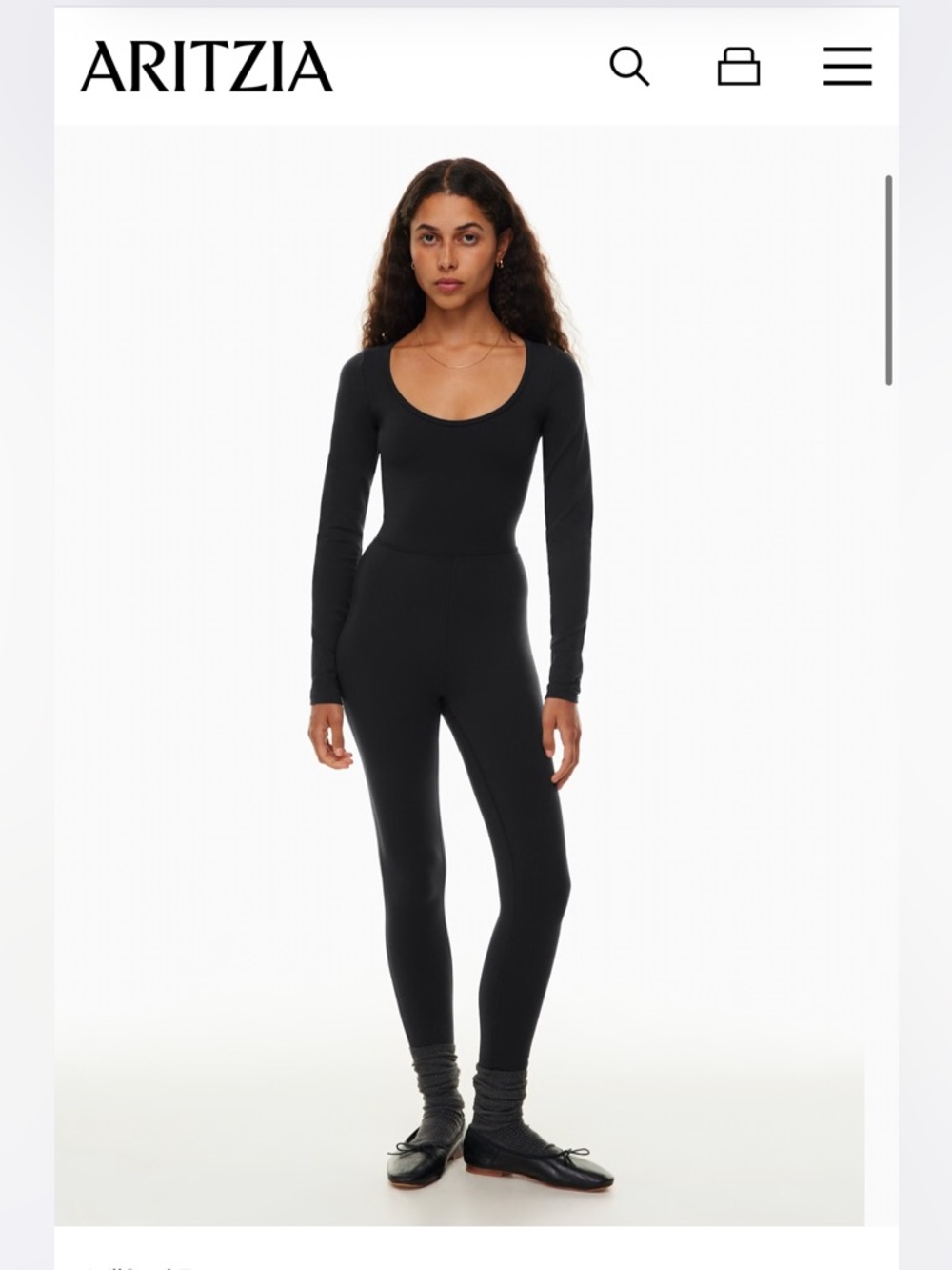 Aritzia Wilfred Free Maxe Jumpsuit BROWN